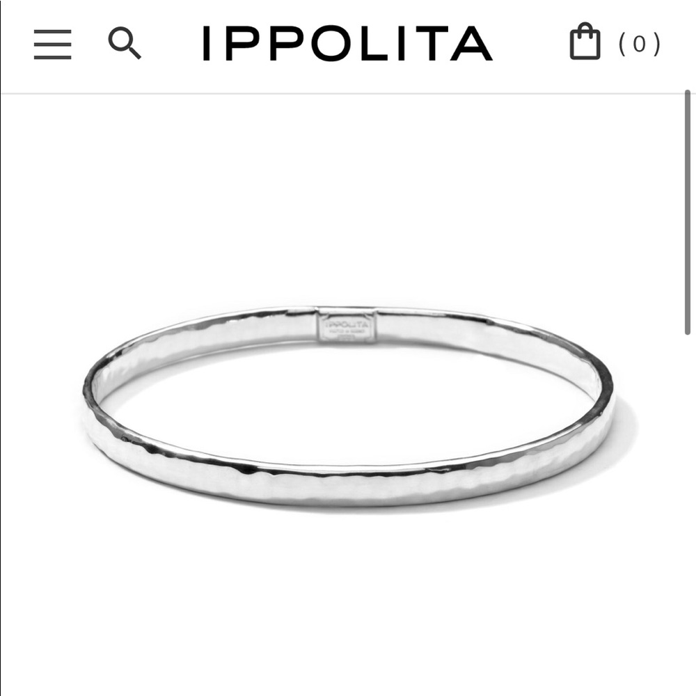 Ippolita Bangle in Sterling Silver (SINGLE BANGLE)